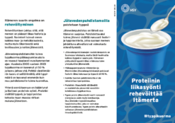 Proteiinin liikasyönti rehevöittää Itämerta