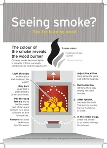 Seeing smoke — Tips for burning wood